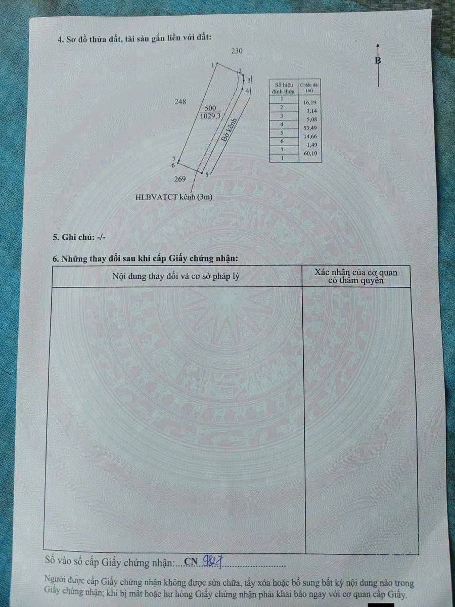 Bán đất lúa 6.176m² Hóa Long An, 140 triệu/công - Ảnh thu nhỏ 5