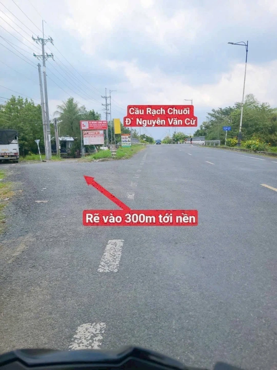 Bán 140 m² đất thổ cư 2 mặt tiền Rạch Chuối, Cần Thơ 890 triệu - Ảnh thu nhỏ 2