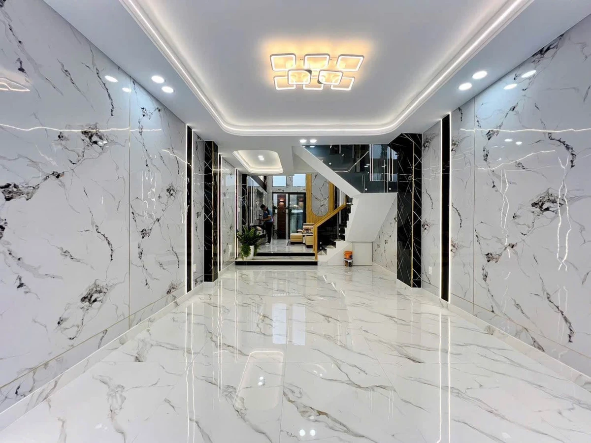 Bán nhà 4x16m 1 trệt 1 lửng 3 lầu, 4PN 6WC full nội thất, Thạnh Lộc, Quận 12 - Ảnh thu nhỏ 4