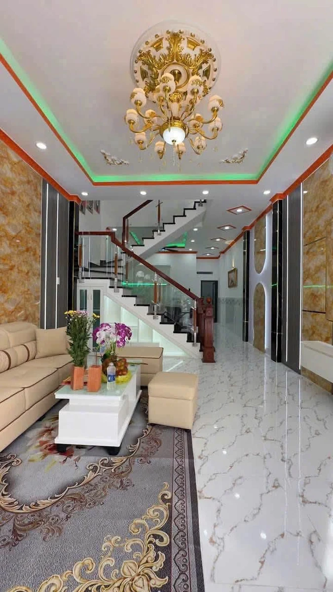Bán nhà hoàn thiện Tân Kim Cần Giuộc, 129m2, 4PN, giá 2tỷ980tr - Ảnh thu nhỏ 3