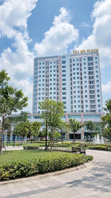 Bán căn hộ 2PN Tây Đô Plaza, 58m2, 1 tỷ đồng