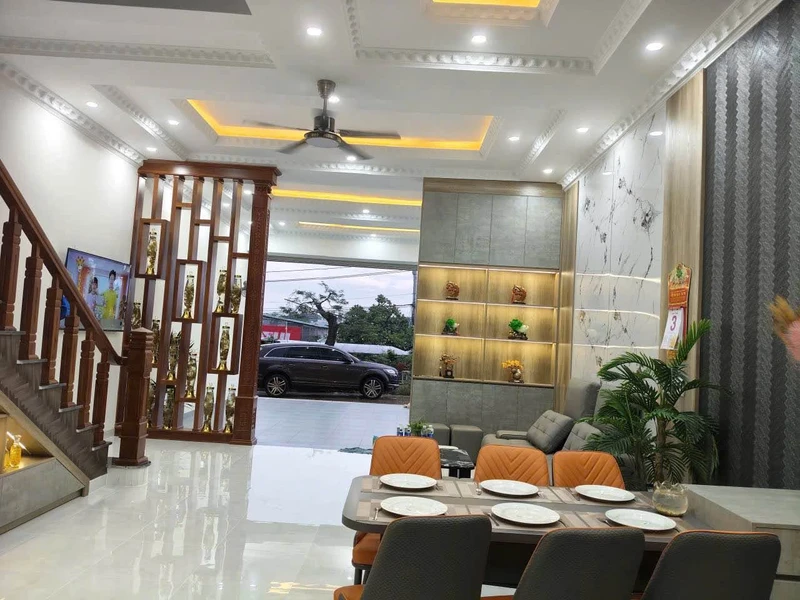 Bán nhà 4 tầng độc lập full nội thất 48,5m2 đường Hồ Đá, Sở Dầu, Hải Phòng vskk