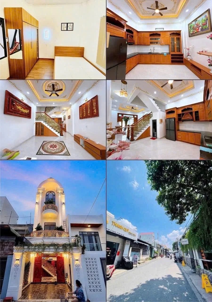 Bán nhà 2 lầu mặt tiền 180m2, 3 phòng ngủ, Biên Hoà, 4,7 tỷ - Ảnh 1