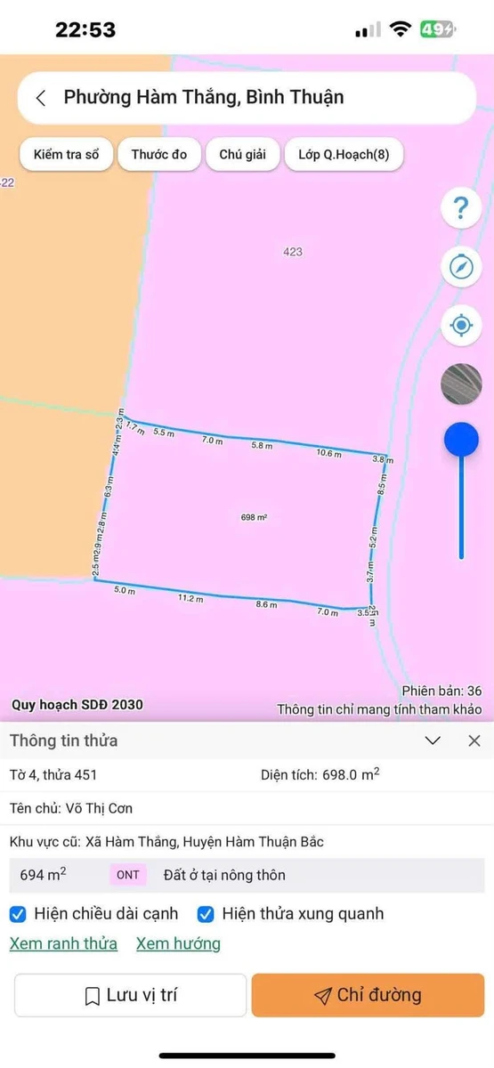 Bán lô đất 698m² mặt tiền Lâm Đồng - Ảnh thu nhỏ 3