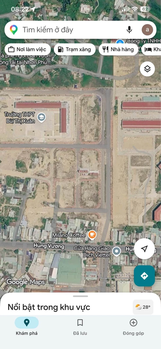 Bán đất 102.5m2 gần Trường Cao Đẳng Bình Định, 1 tỷ 9 - Ảnh 1