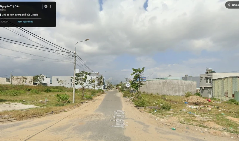 Bán lô góc 2 mặt tiền 124m2 Nguyễn Thị Cận Đà Nẵng 6.5 tỷ