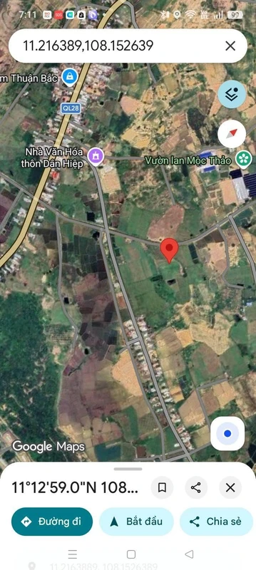 Bán lô đất CLN 6000m² Hàm Thuận Bắc, giá 1.6 tỷ