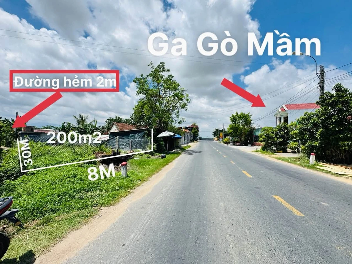 Bán lô góc 2 mặt tiền QL29, Tây Hoà, Đắk Lắk 200m2 - Ảnh 1
