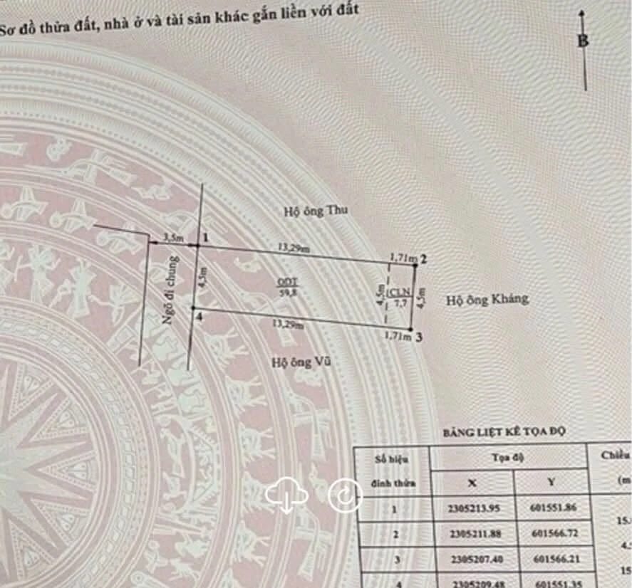 Bán nhà 4 tầng 68 m2 Đằng Hải gần 5 tỷ - Ảnh 1