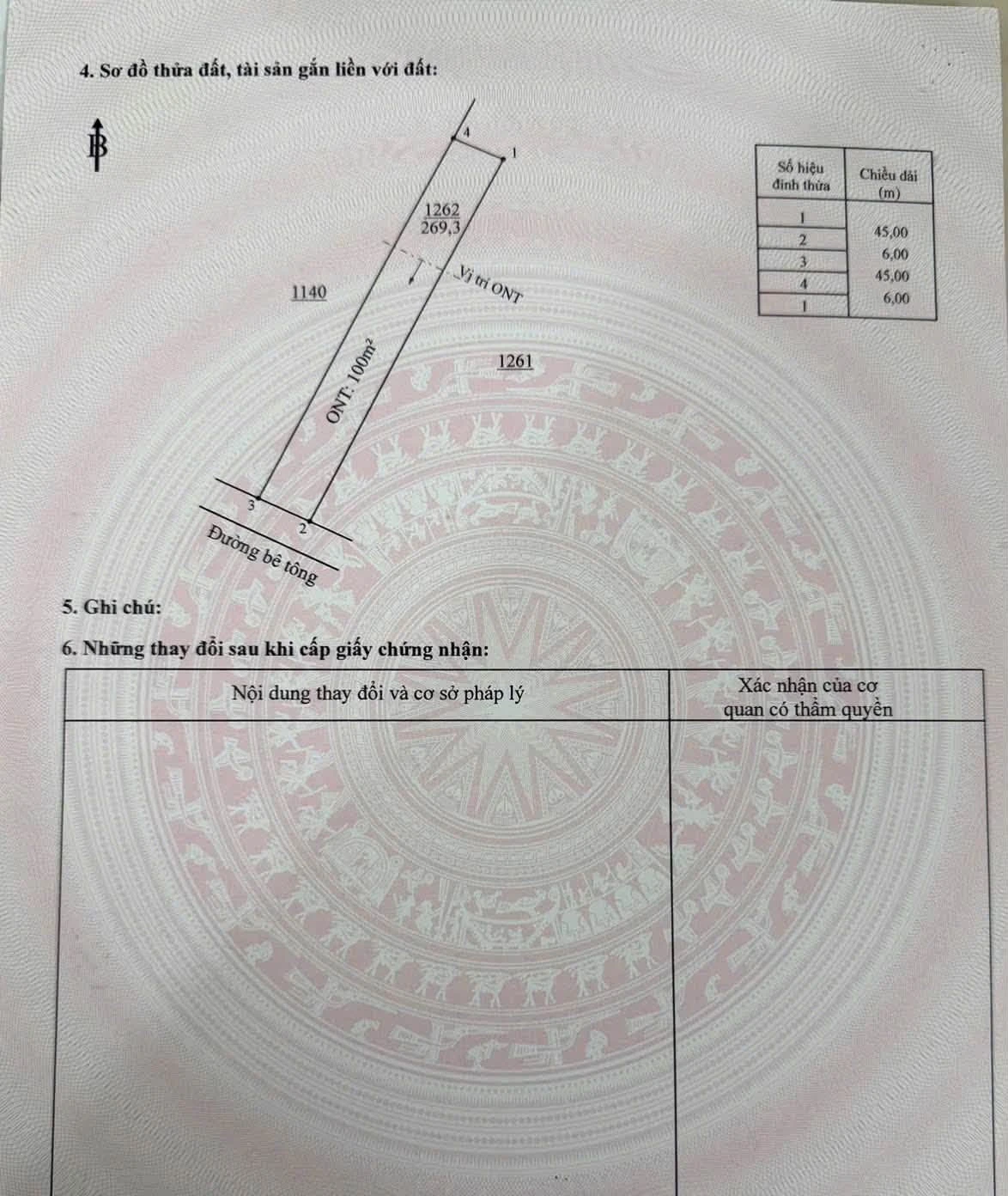 Bán đất Tân Phước 100m² thổ cư 290 triệu - Ảnh 1