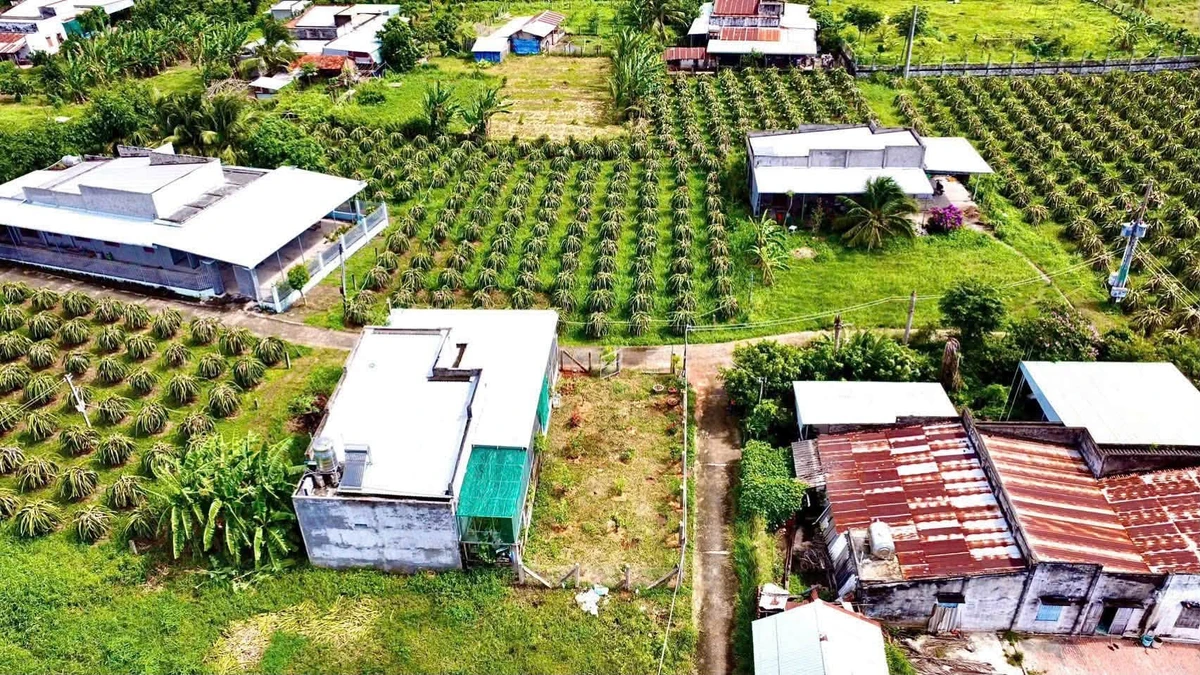 Bán lô đất góc 2 mặt tiền 130m² Xã Hàm Liêm Lâm Đồng - Ảnh 1
