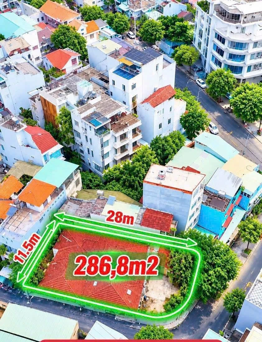 Bán đất xây cao tầng 287m² Trần Não Q1, góc 2 mặt tiền - Ảnh 1