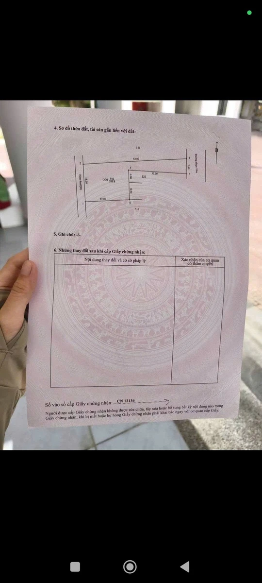 Bán đất 586m² Phường Hoà Thành, Tây Ninh 1 tỷ 850 triệu - Ảnh thu nhỏ 3