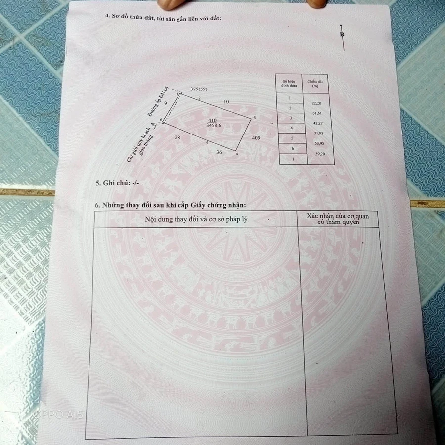 Bán đất vườn 3400m2 Xã Lương Hoà 270 triệu/công - Ảnh thu nhỏ 2