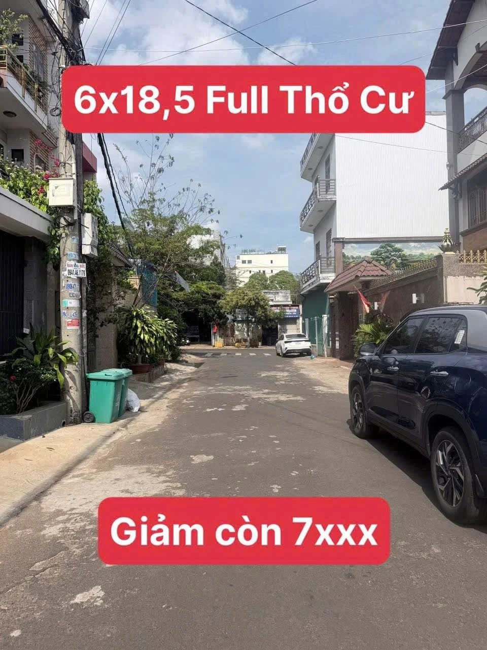Bán lô đất mặt tiền Võ Duy Thanh, Buôn Ma Thuột, 111 m², 7.3 tỷ - Ảnh 1