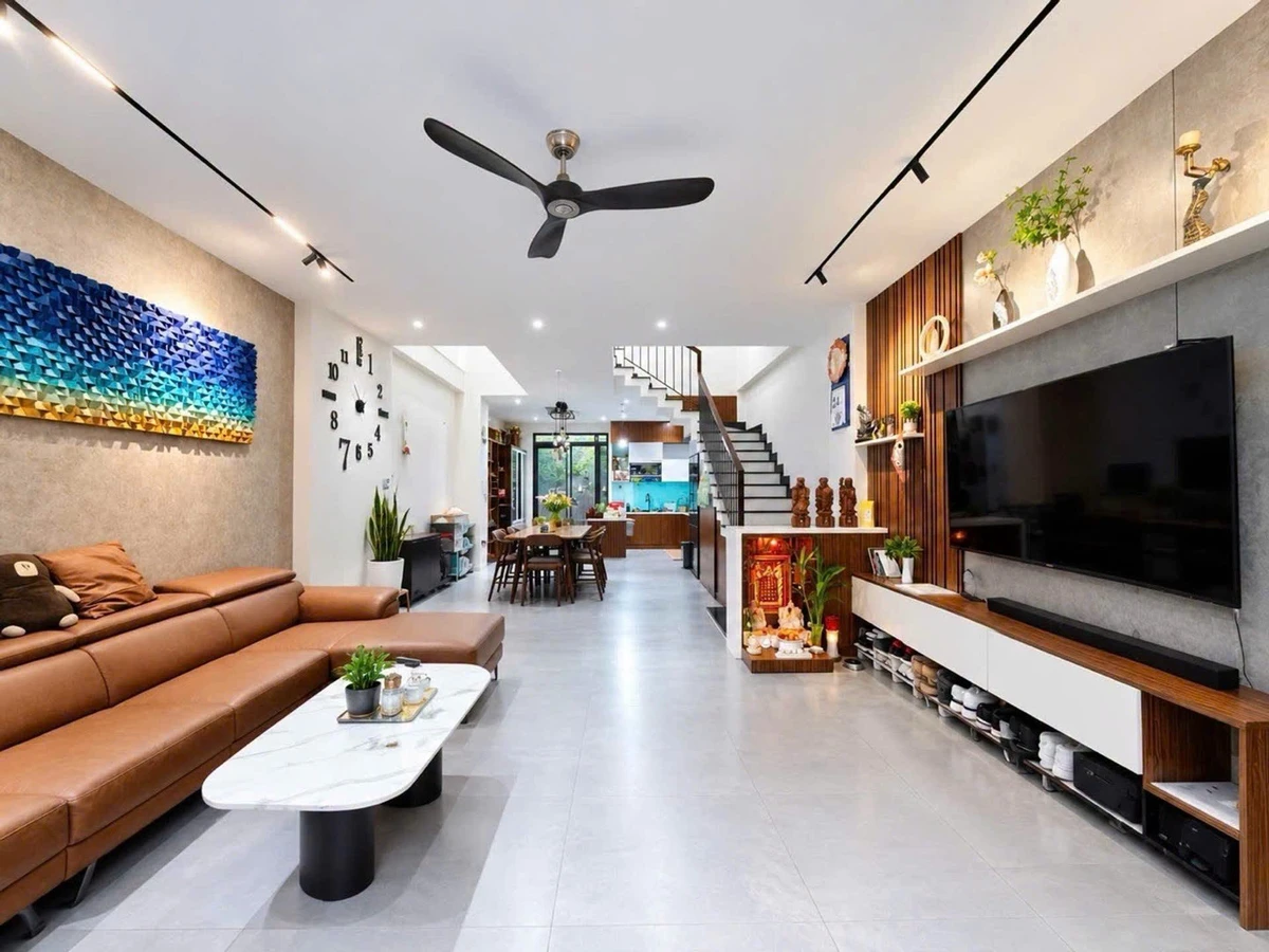 Bán nhà phố 3 tầng 80m² Hẻm Huỳnh Tấn Phát Q7, 7,99 tỷ - Ảnh thu nhỏ 2