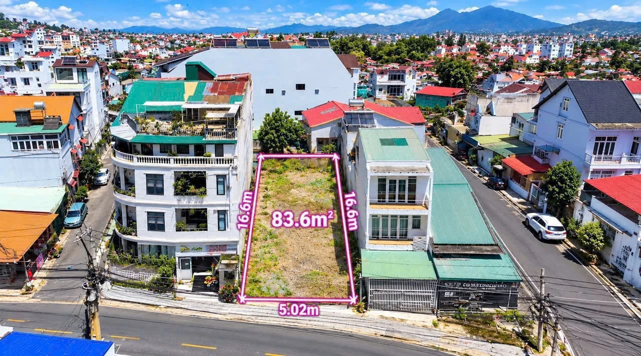 Bán đất mặt tiền 84m² Nguyễn Trung Trực, Đà Lạt 7 tỷ - Ảnh 1