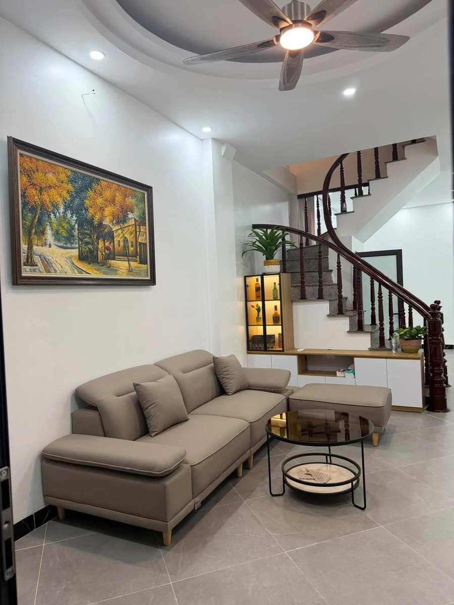 Nhà bán góc 3 mặt thoáng 39m2 5 tầng 5 ngủ tại Tân Mai - Ảnh thu nhỏ 4