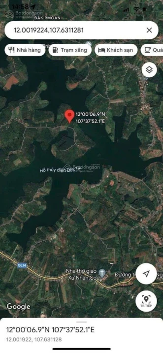 Bán đất view hồ Đắk Tik, 1500m2 - Ảnh thu nhỏ 4