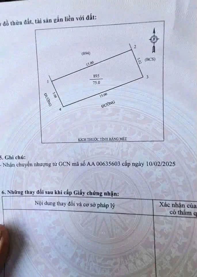 Bán lô góc 2 mặt tiền 75m² Nghi Kim gần Bến xe Vinh 1 tỷ 8 - Ảnh thu nhỏ 3