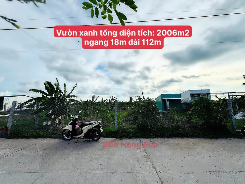 Bán đất vườn 2006m² Thạnh Lộc An Giang giá 1 tỷ 390 triệu