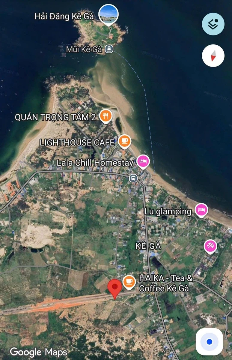 Bán đất mặt tiền Kê Gà Bình Thuận 10.000m2 22 tỷ - Ảnh 1
