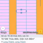Bán đất nền sân bay Long Thành 80m² giá 2,6 tỷ - Ảnh thu nhỏ 1