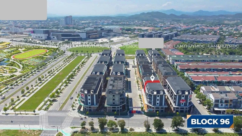 Bán shophouse 6 tầng 93m² mặt tiền Võ Nguyên Giáp, Huế