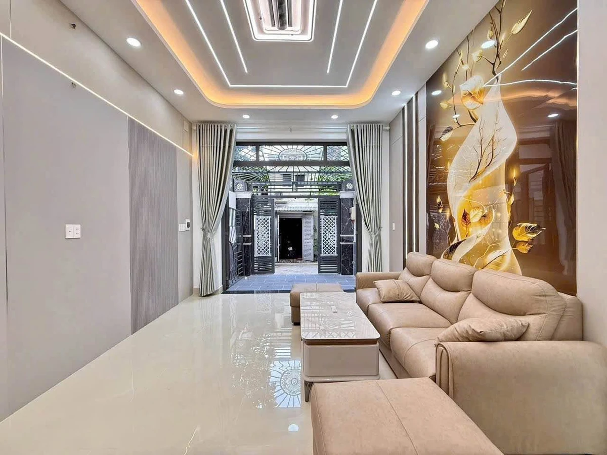 Bán nhà phố 4x18m 1 trệt 3 lầu 4PN giá 6,25 tỷ Tân Thới Hiệp, Quận 12 - Ảnh thu nhỏ 3