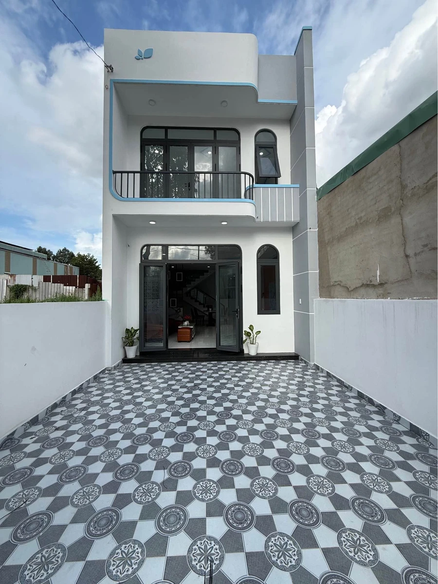 Bán nhà 1 trệt 1 lầu 100m2, 3PN, Mỹ Phước, giá 2,3 tỷ - Ảnh thu nhỏ 2