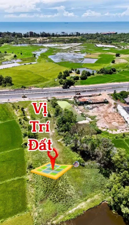 Mặt tiền đường Ven Biển Vũng Tàu Bình Châu, Phước Hải - 5195m2 ngay Lan Rừng Resort