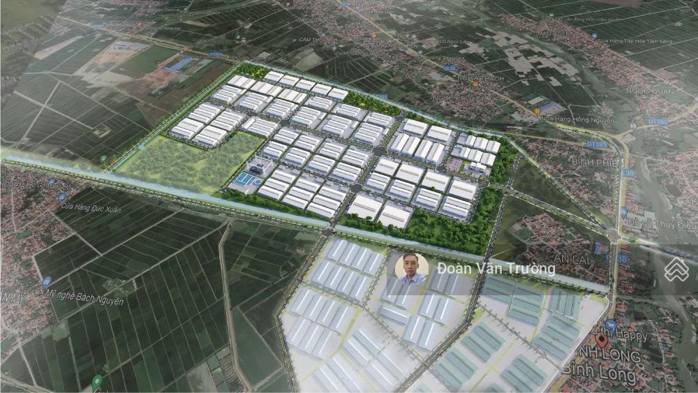Chủ đầu tư An Phát bán đất sản xuất tại KCN Lương Điền - Ngọc Liên. Diện tích 1ha. Giá 3tr/m2 - Ảnh 1