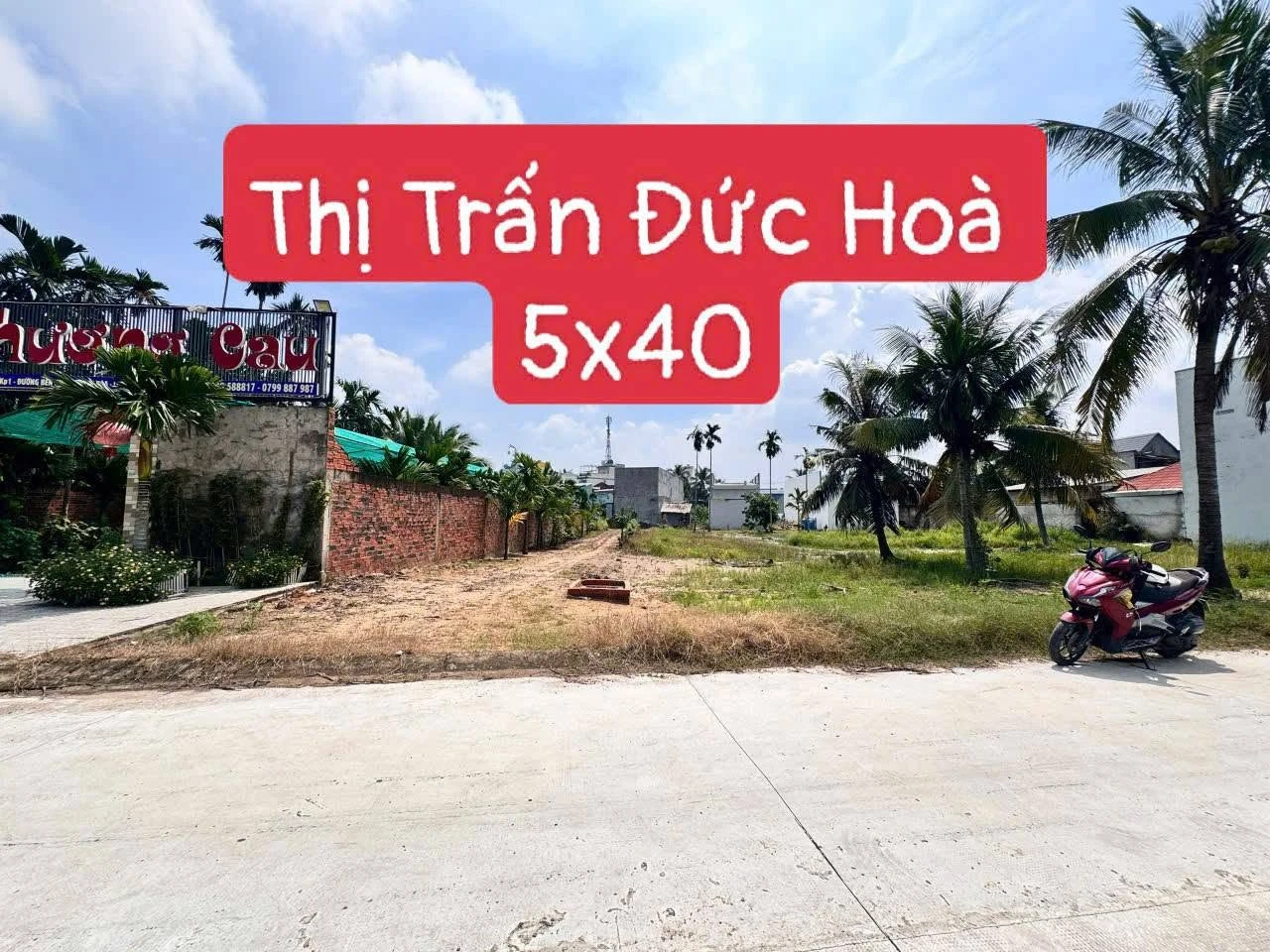 Bán 6 lô đất Thị Trấn Đức Hoà, 200m² - Ảnh 1