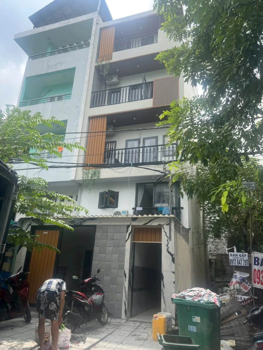 Bán nhà 5x20m trệt 3 lầu 9 phòng cho thuê dòng tiền khu dân cư Trung Sơn, Bình Chánh - Ảnh thu nhỏ 2