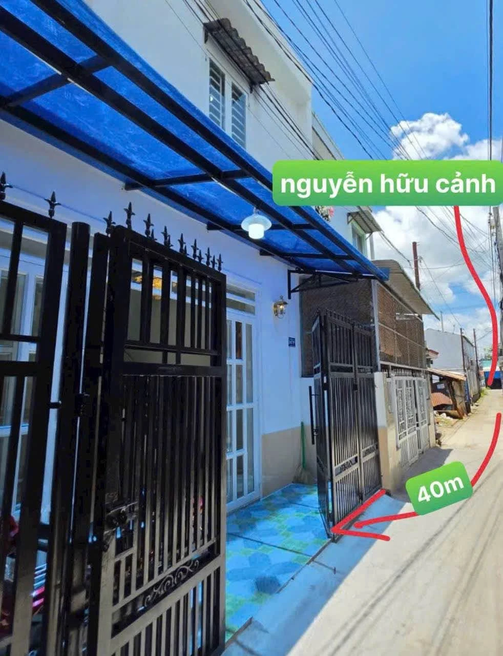 Bán nhà 1 tầng 3 PN 59,7m² Bình Nhâm - Ảnh 1