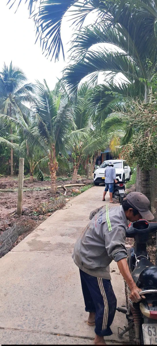 Bán đất Nhà Bè 280m² gần trường cấp Tân Thạch B 650 triệu - Ảnh thu nhỏ 2