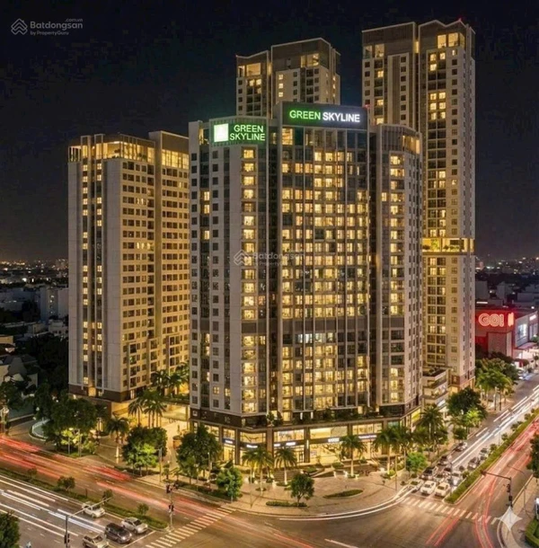 Căn 2PN Green Skyline TBS - TP. HCM đối diện BigC Go, cạnh BV Hoàn Mỹ, bàn giao nhà Q4/2026