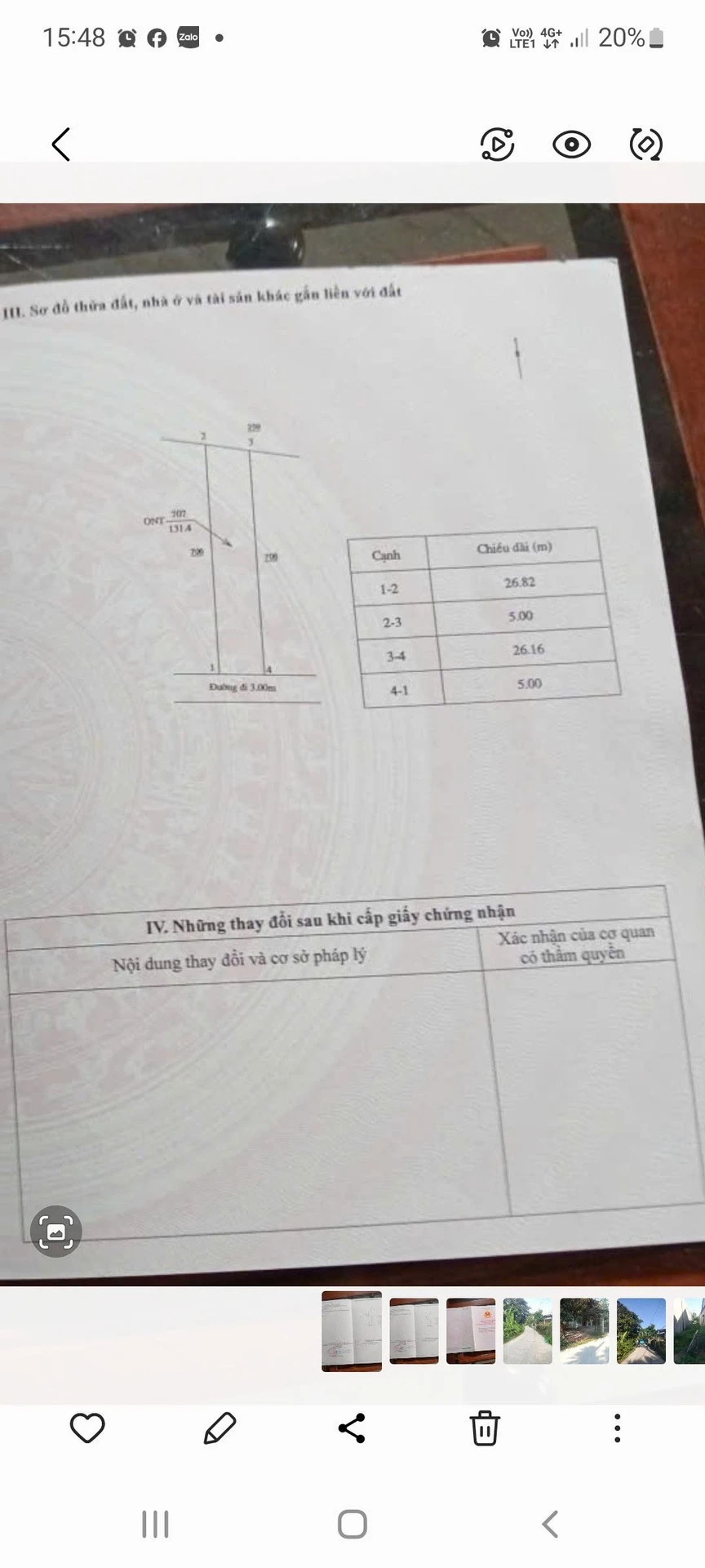 Bán lô đất Cộng Hoà 130m² hướng Nam - Ảnh 1
