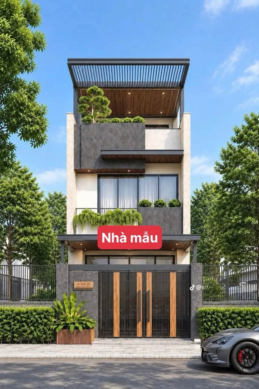 Bán nhà phố 95m2 1 trệt 1 lầu 4 tỷ 890 triệu Chợ Tân Phong - Ảnh 1