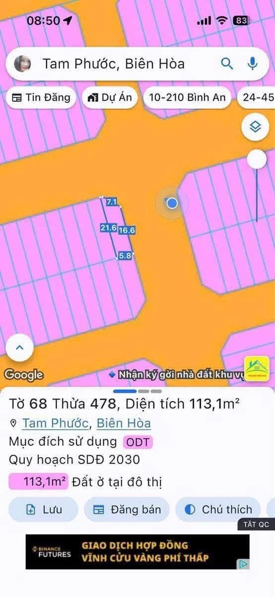 Bán dãy trọ 4 kiốt góc 2 mặt tiền Tâm Phước 121.8m2 - Ảnh thu nhỏ 4