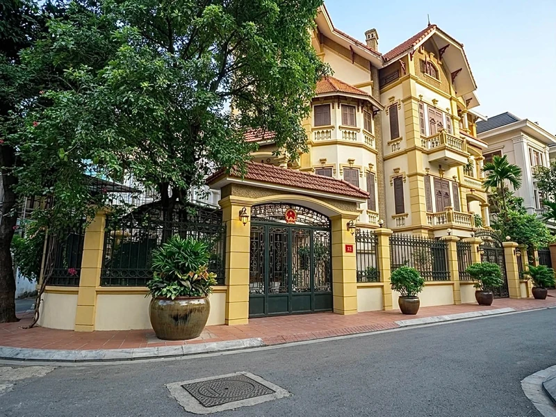 Bán shophouse 210m2 x 4 tầng KĐT Đại Kim 54 tỷ