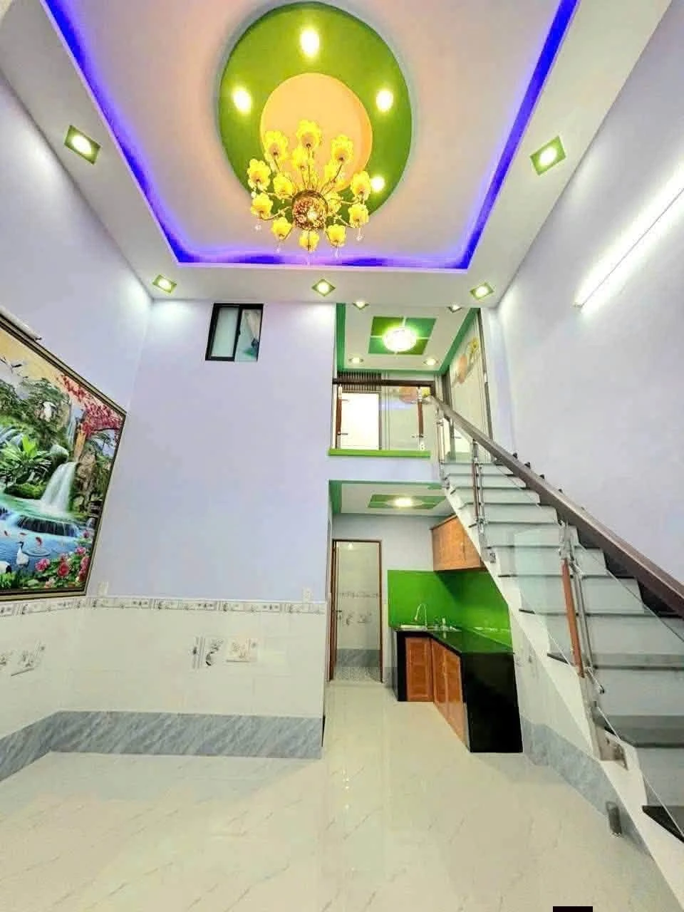 Bán nhà 2PN, 40m² gần chợ Thới Tứ, Hóc Môn, giá 1,287 tỷ - Ảnh 1