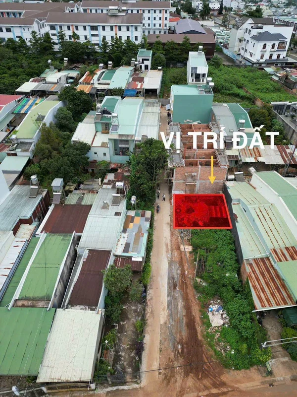 Đất bán 850 triệu hẻm Hàn Mạc Tử Gia Lai 70m²