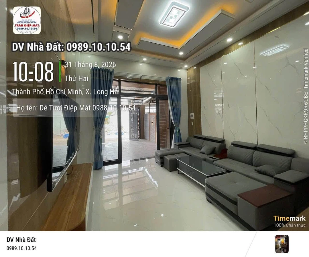 Bán nhà 2PN diện tích 121m² tại Xã Long Hải - Ảnh 1