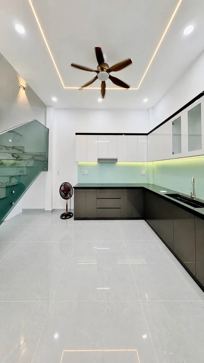 Bán nhà 3 tầng 64m² hẻm ô tô Lê Văn Thọ, Gò Vấp, 4PN, giá 9,5 tỷ - Ảnh thu nhỏ 3