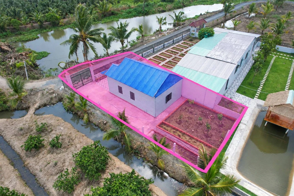 Bán 200m² đất thổ cư vườn hoa tại Xã Thạnh Hòa, Bến Lức, Long An 950 triệu - Ảnh thu nhỏ 4