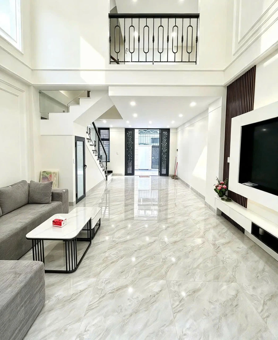 Bán nhà 4 tầng mới, 3 phòng ngủ, 44m² Miếu 2 Xã - Ảnh thu nhỏ 3
