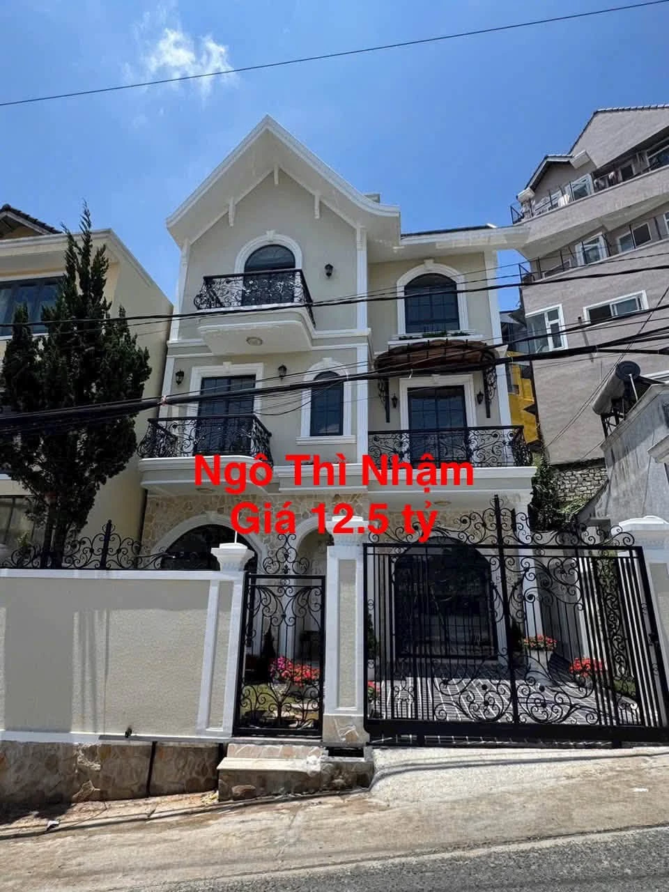 Bán nhà mặt tiền Ngô Thì Nhậm Đà Lạt 89m² 12.5 tỷ - Ảnh 1