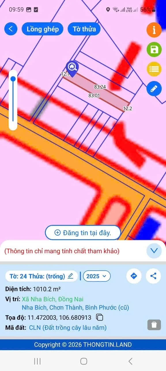 Bán đất Hóc Môn 1000m² gần QL14, 200 triệu - Ảnh 1