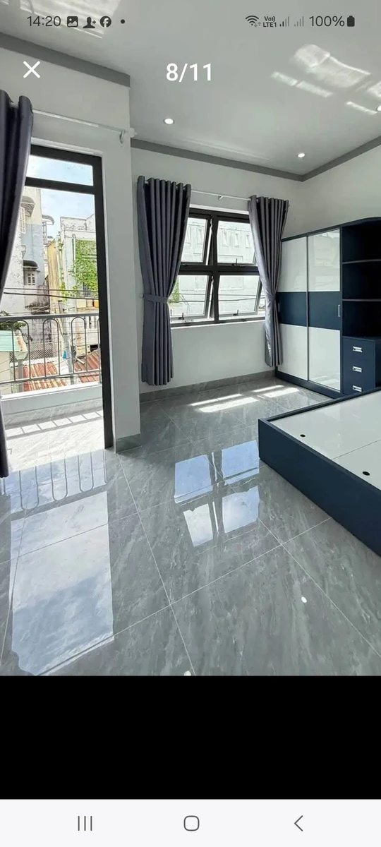 Bán nhà 1 trệt 2 lầu 3 PN 54m2 đường Mạc Đĩnh Chi Vũng Tàu - Ảnh thu nhỏ 2